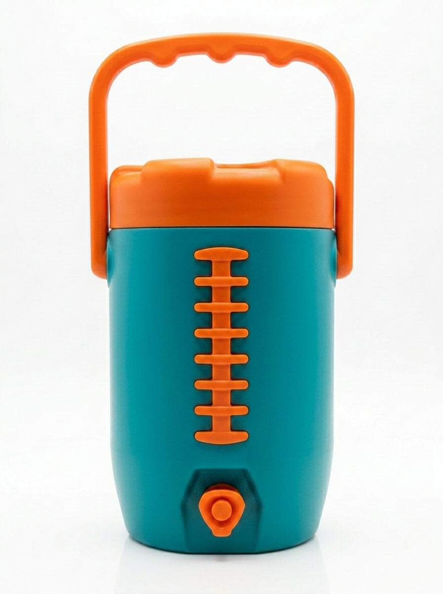 3D Printed Team Spirit Football Can Holder - Customizable Colors