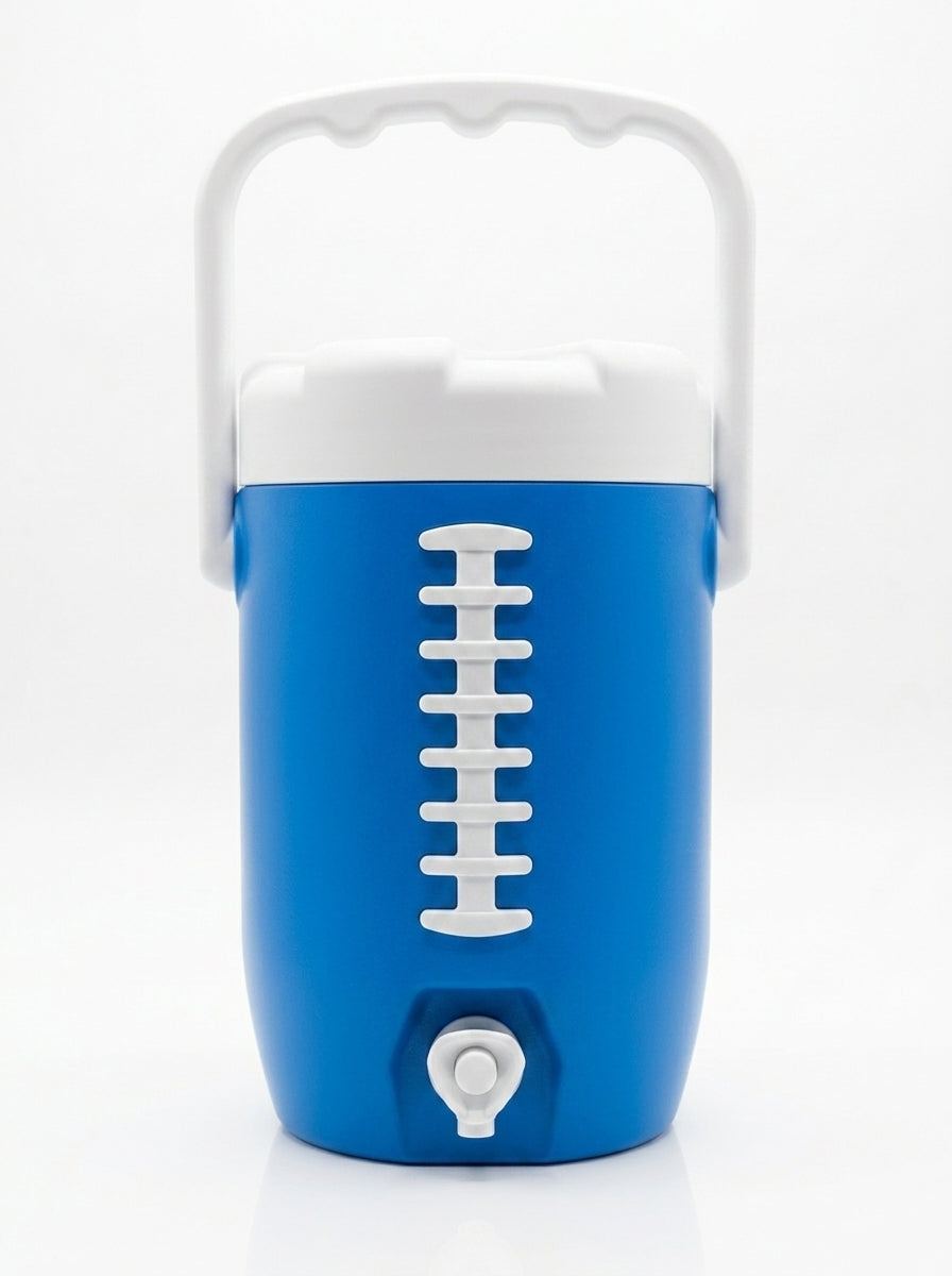 3D Printed Team Spirit Football Can Holder - Customizable Colors
