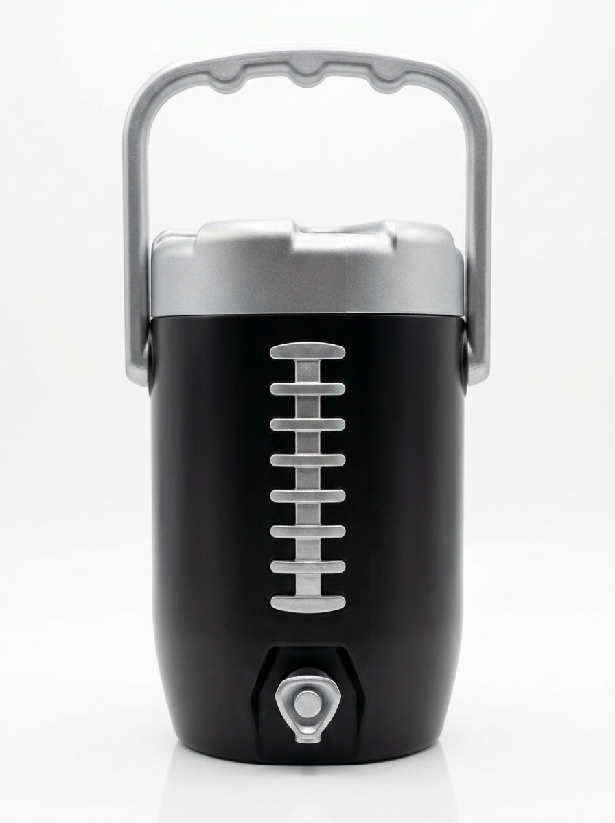 3D Printed Team Spirit Football Can Holder - Customizable Colors