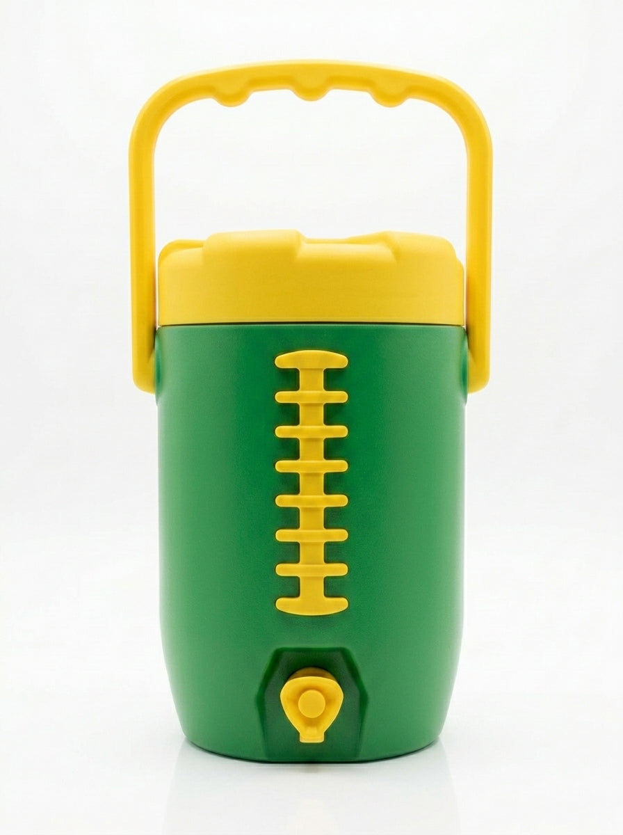 3D Printed Team Spirit Football Can Holder - Customizable Colors