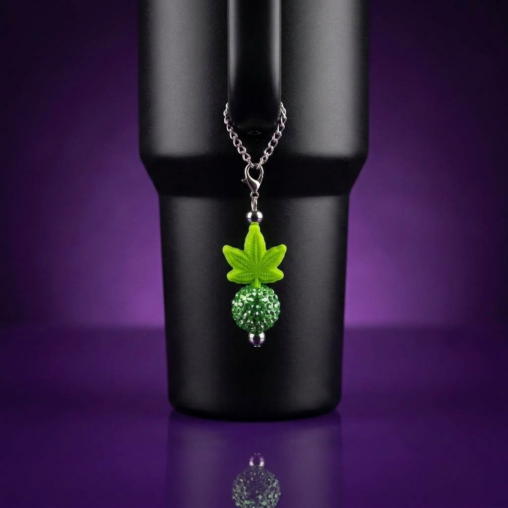Custom Beaded Drink Handle Charms