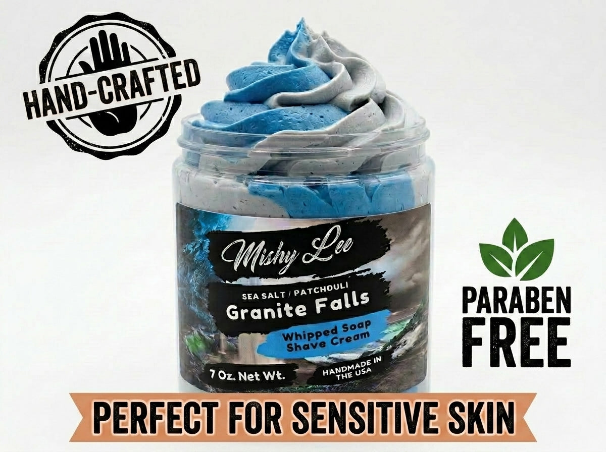 Granite Falls Whipped Soap and Shave Cream