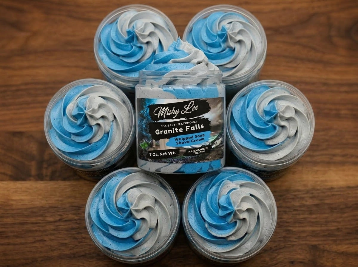 Granite Falls Whipped Soap and Shave Cream
