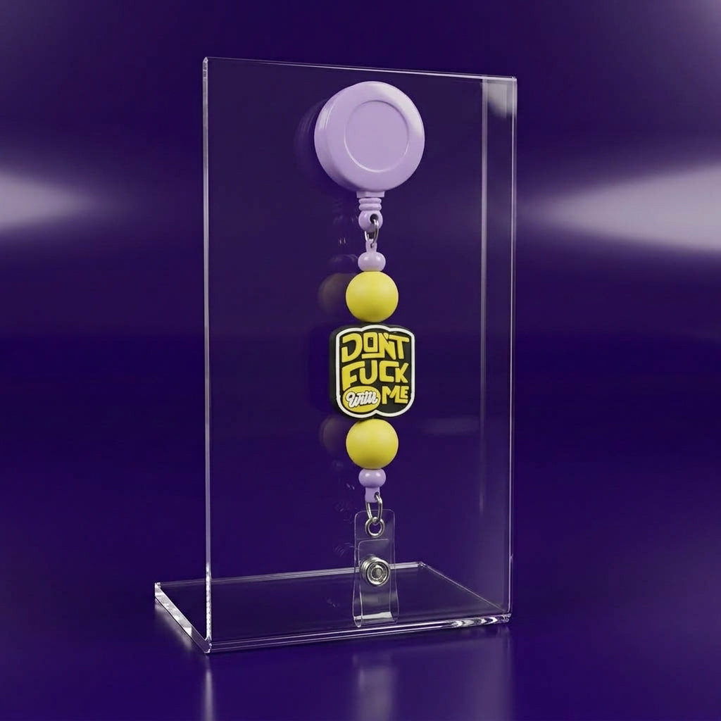 Custom Beaded Badge Reels