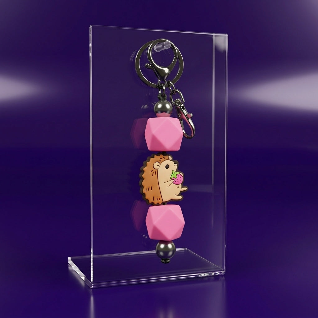 Custom Beaded Keychains