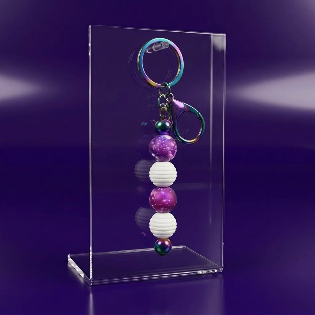 Custom Beaded Keychains