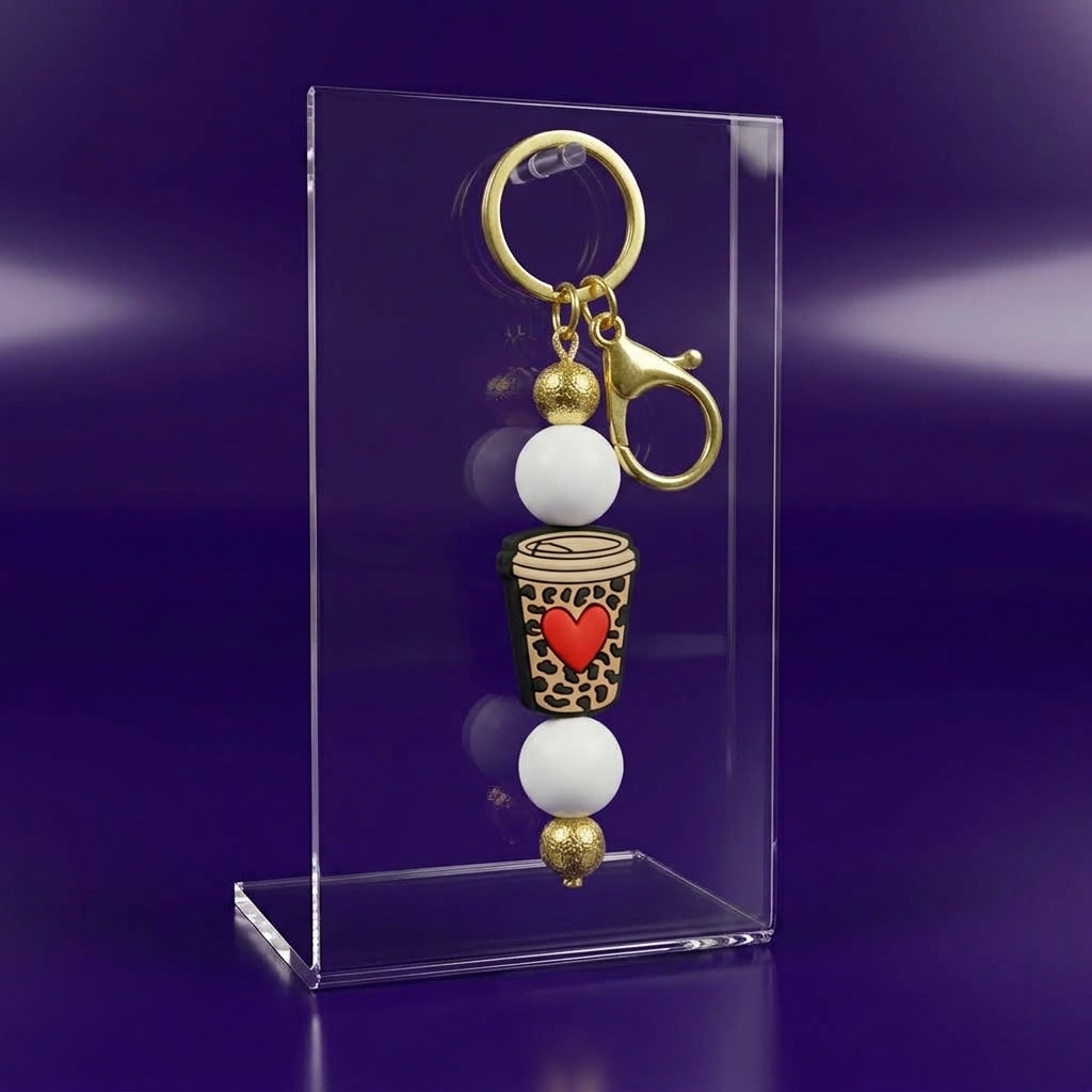 Custom Beaded Keychains
