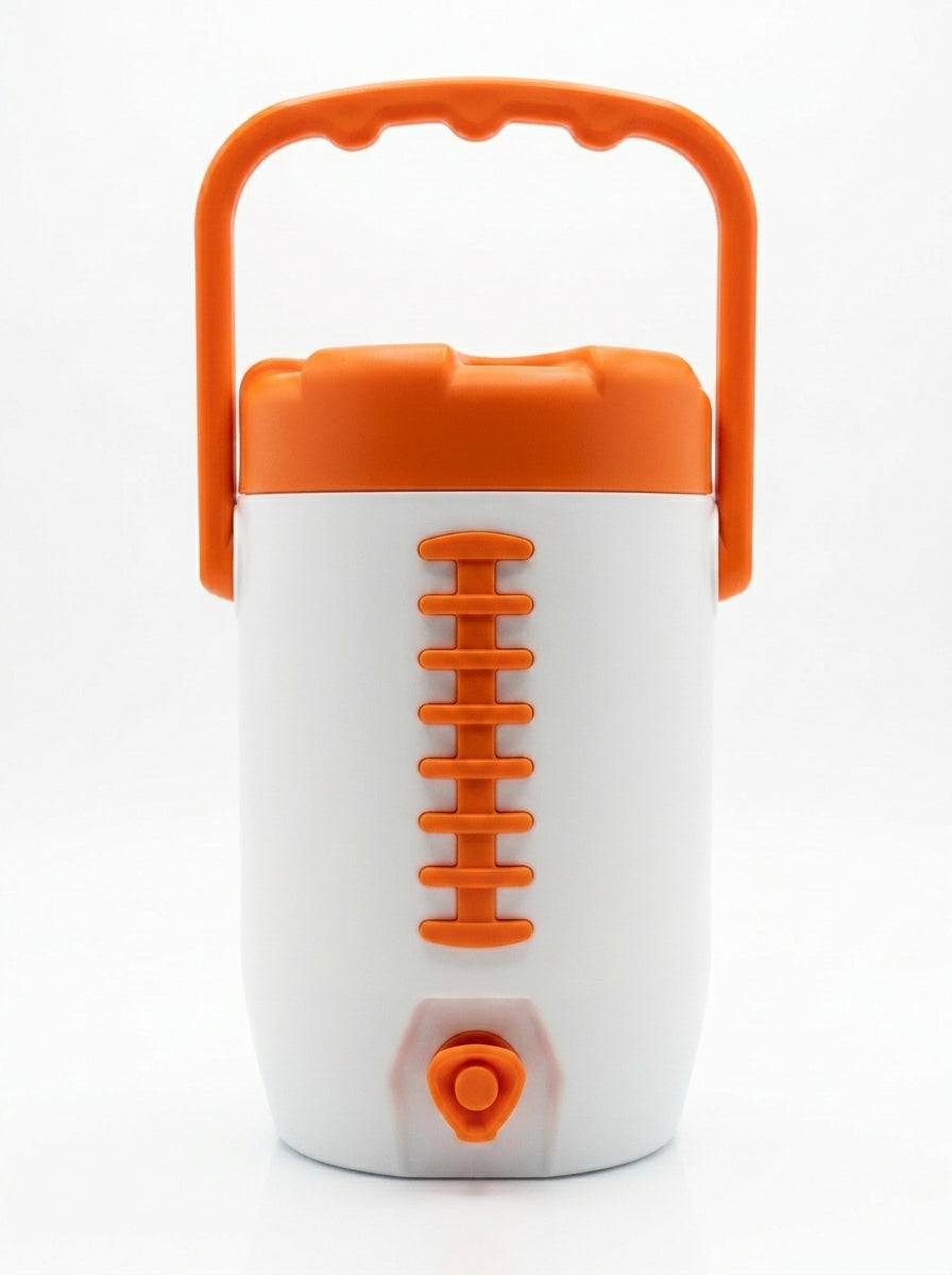 3D Printed Team Spirit Football Can Holder - Customizable Colors