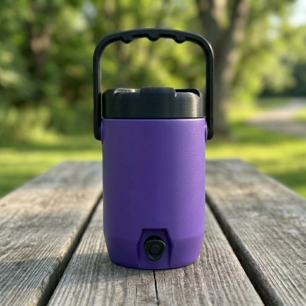 3D Printed Classic Cooler Can Holder - Customizable Colors