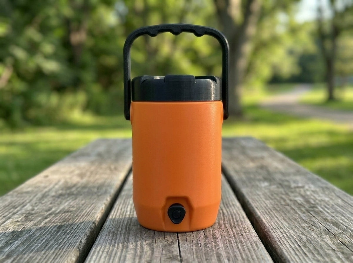 3D Printed Classic Cooler Can Holder - Customizable Colors