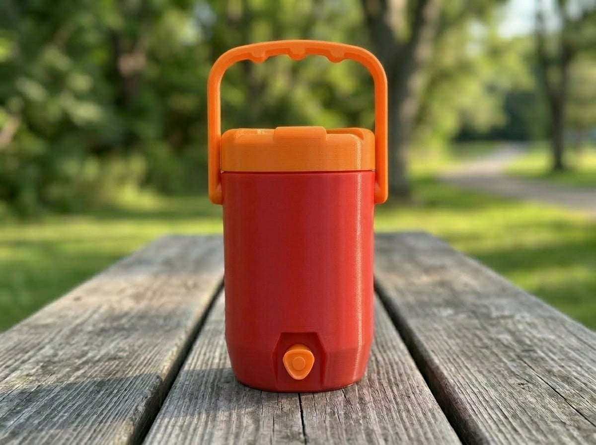 3D Printed Classic Cooler Can Holder - Customizable Colors