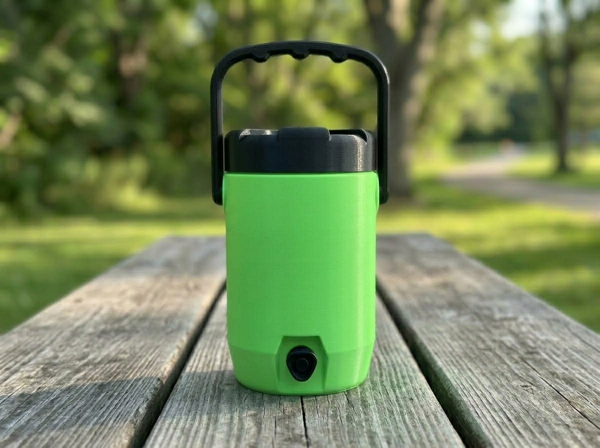 3D Printed Classic Cooler Can Holder - Customizable Colors