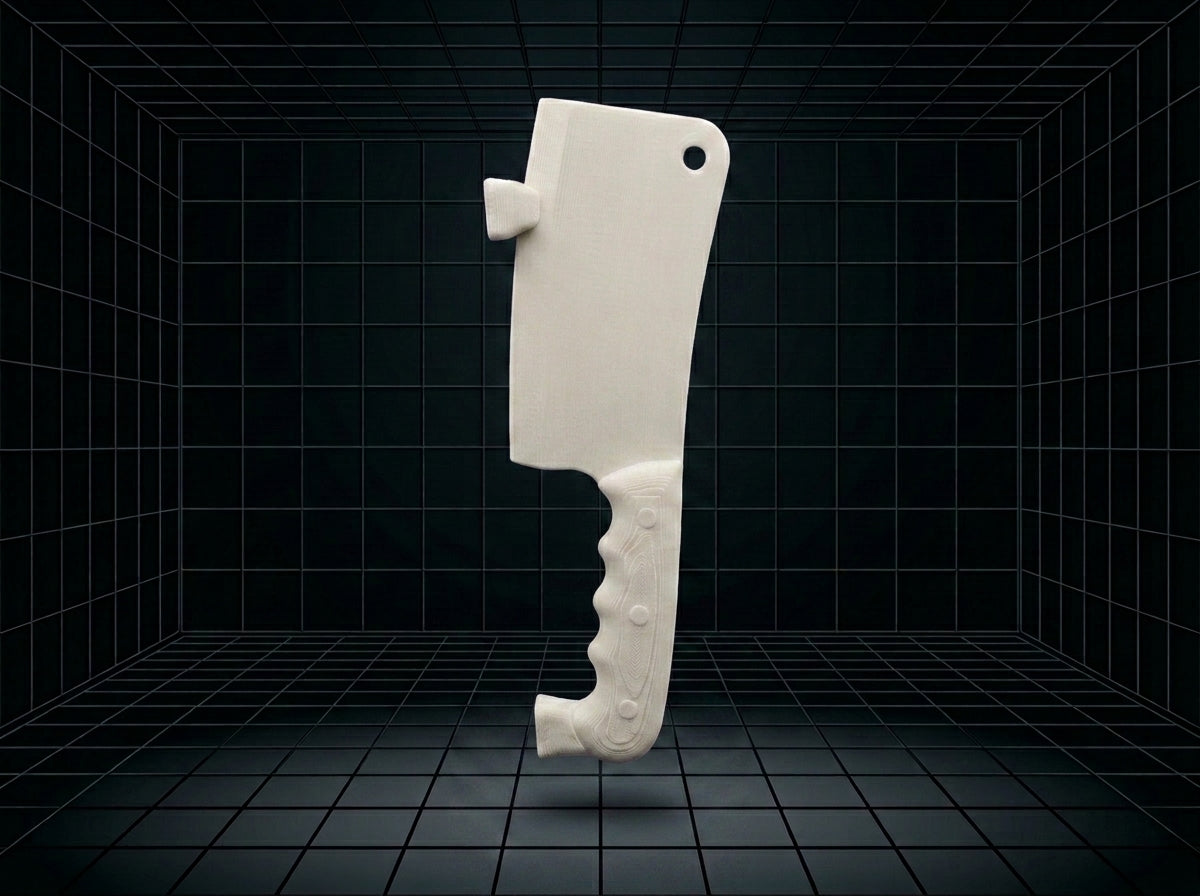 Meat Cleaver Tumbler Handle 3D Printing STL – Digital Download