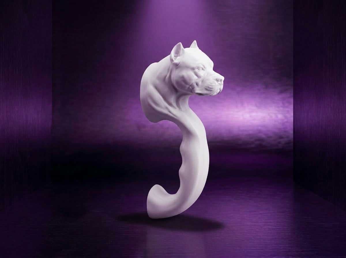 Pitbull V3 Tumbler Handle 3D Printing STL – Digital Download