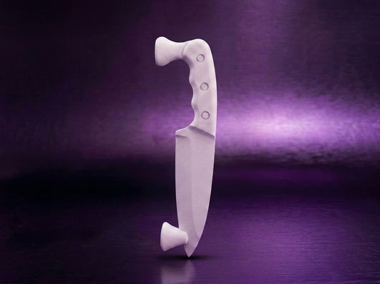 Kitchen Knife V1 Tumbler Handle 3D Printing STL – Digital Download