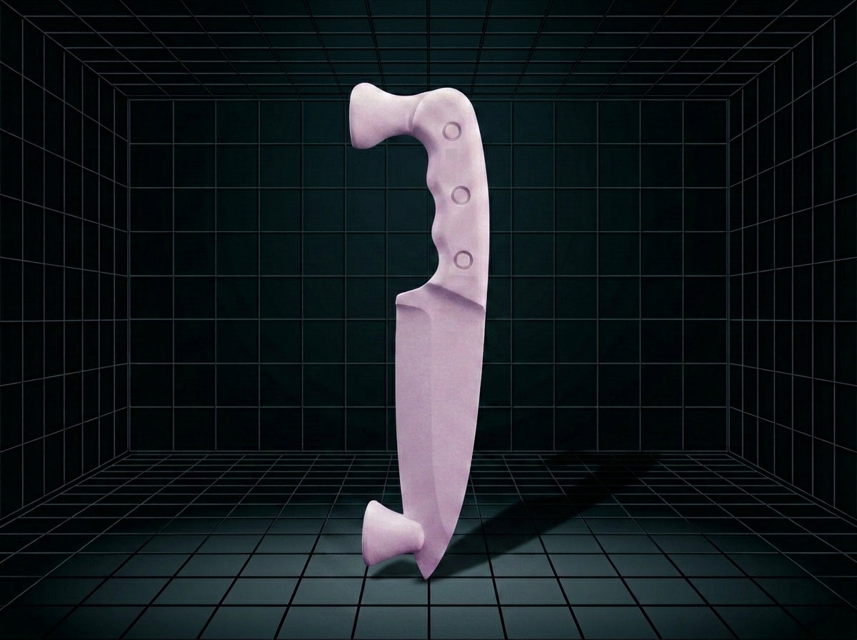 Kitchen Knife V1 Tumbler Handle 3D Printing STL – Digital Download