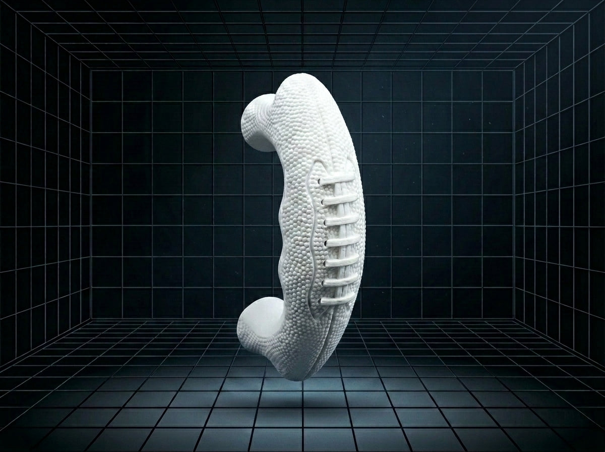 Football Laces V4 Tumbler Handle 3D Printing STL – Digital Download