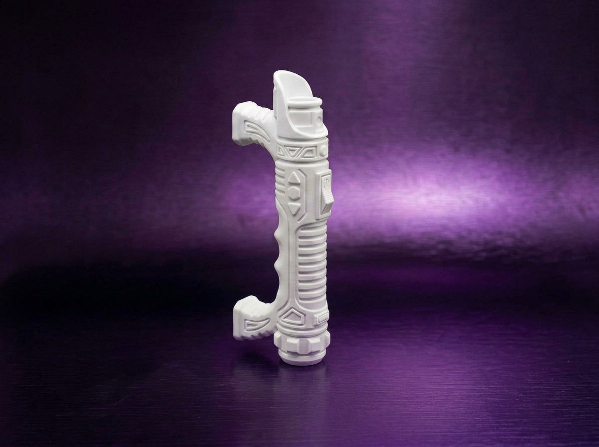 Futuristic Light Gripper V1 Tumbler Handle 3D Printing STL – Digital Download