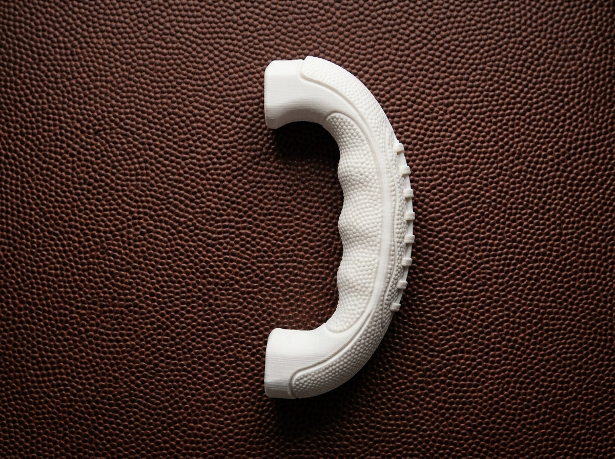 Football Laces V2 Tumbler Handle 3D Printing STL – Digital Download