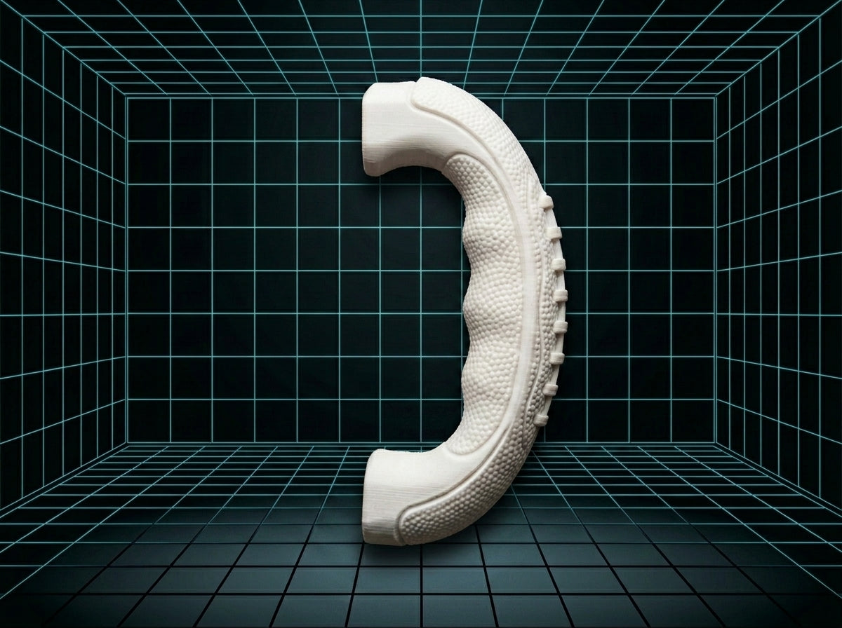 Football Laces V2 Tumbler Handle 3D Printing STL – Digital Download