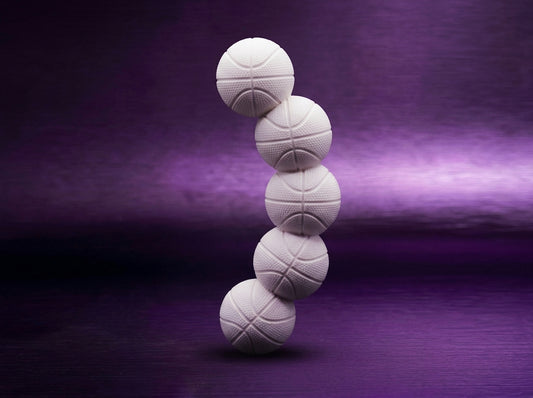 Stacked Basketballs Tumbler Handle 3D Printing STL – Digital Download