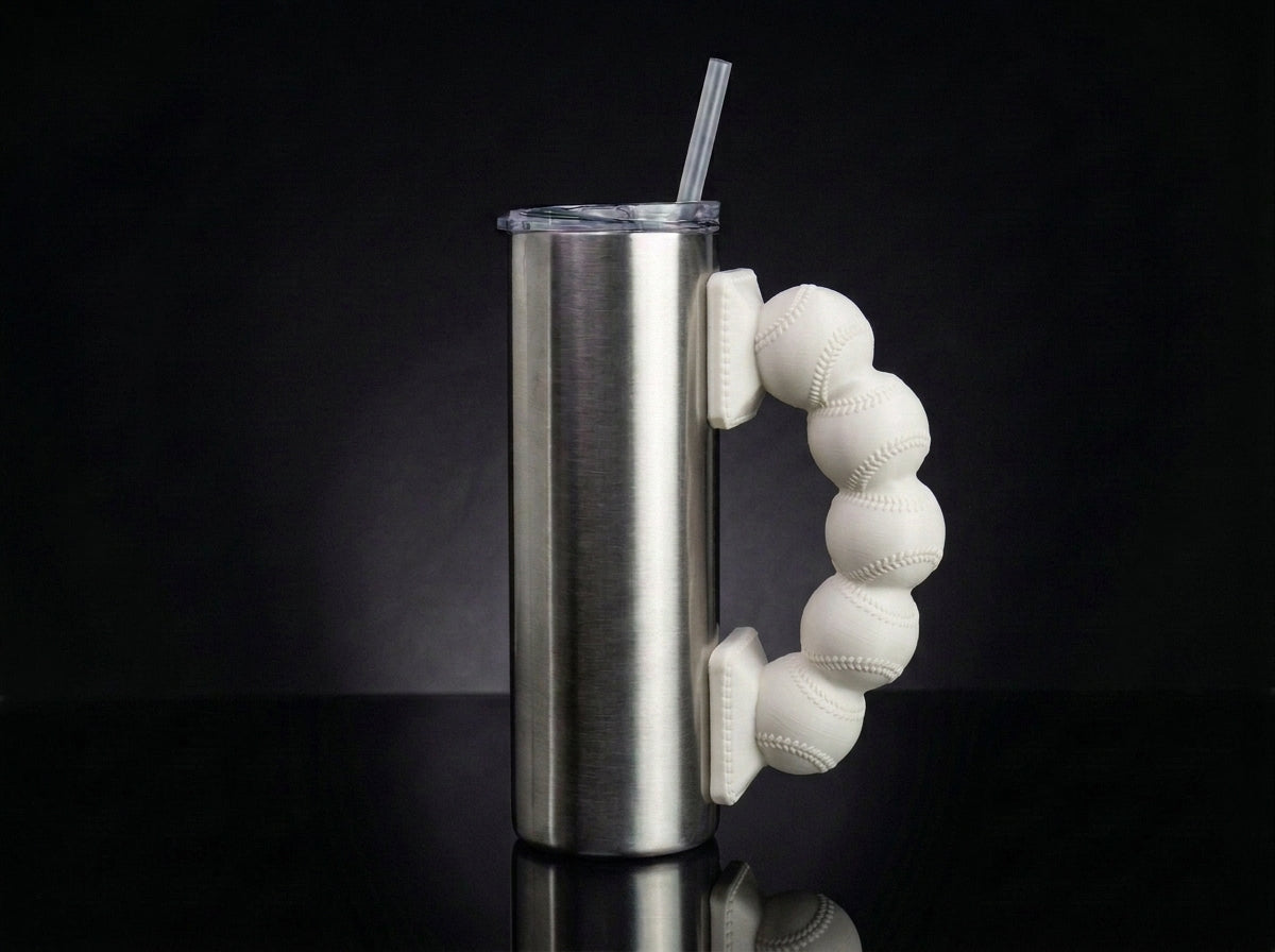 3D Printed Tumbler Handles - Multiple Designs - Players Club Baseball-Softball Series