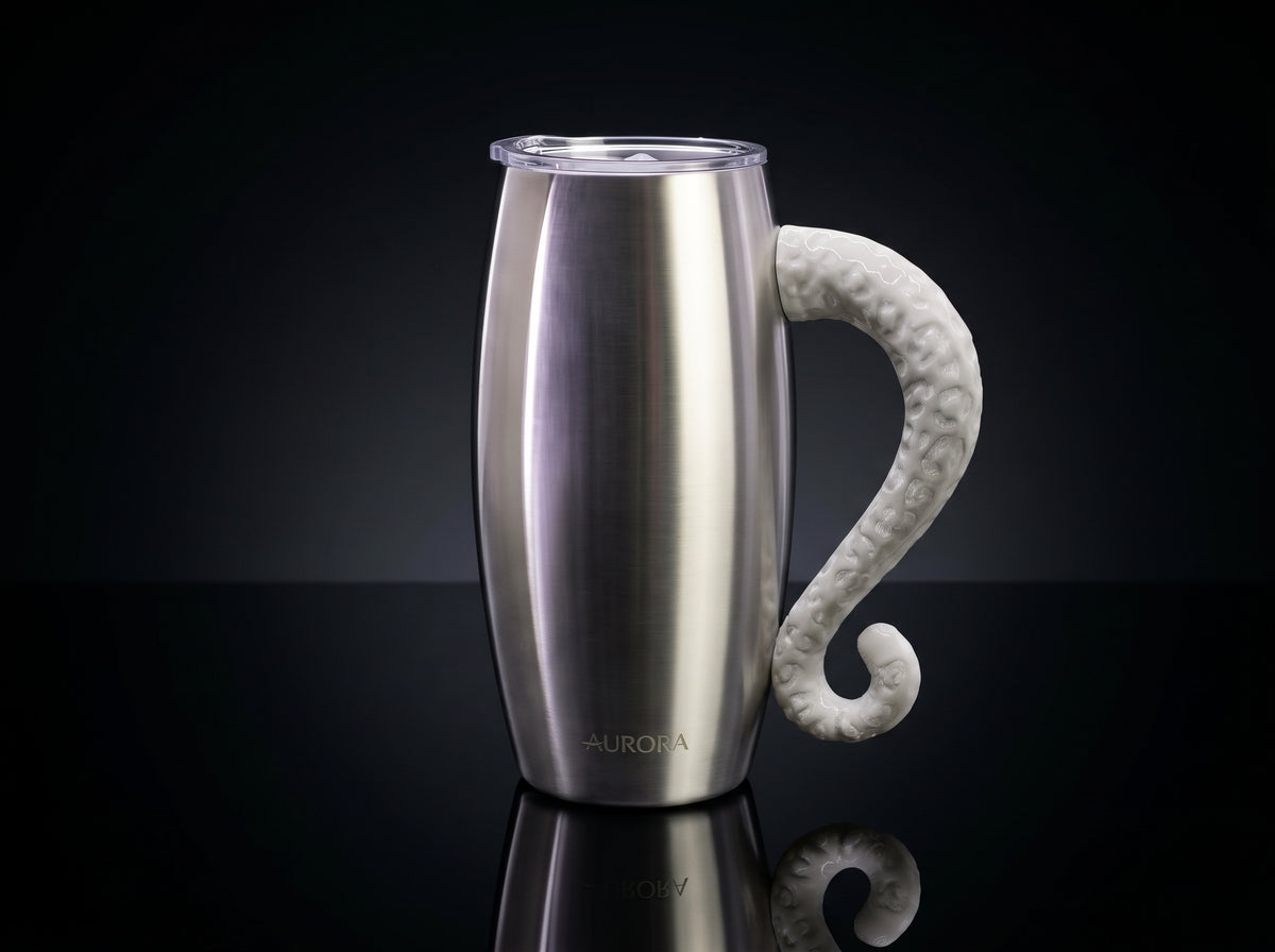 3D Printed 25 Oz Stemless Tumbler Handles - Multiple Designs - Series 1