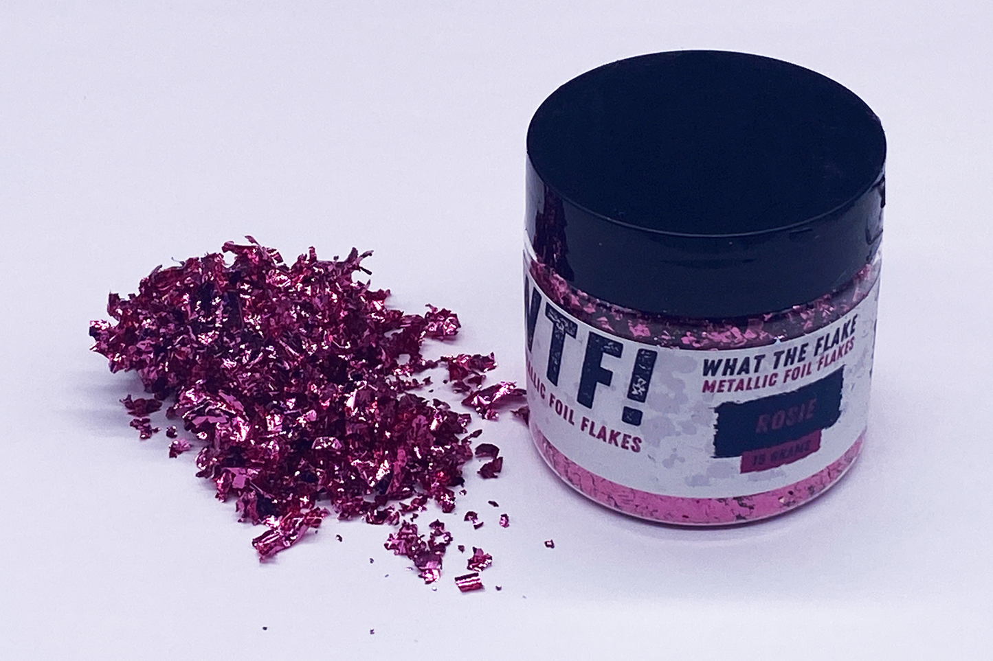 WTF Metallic Foil Flakes - Rosie