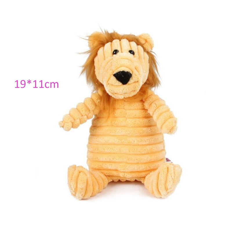 Plush Dog Toy Animals For Small and Large Dogs