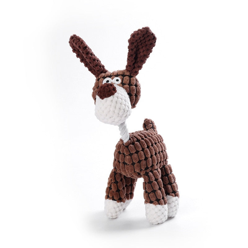 Plush Dog Toy Animals For Small and Large Dogs