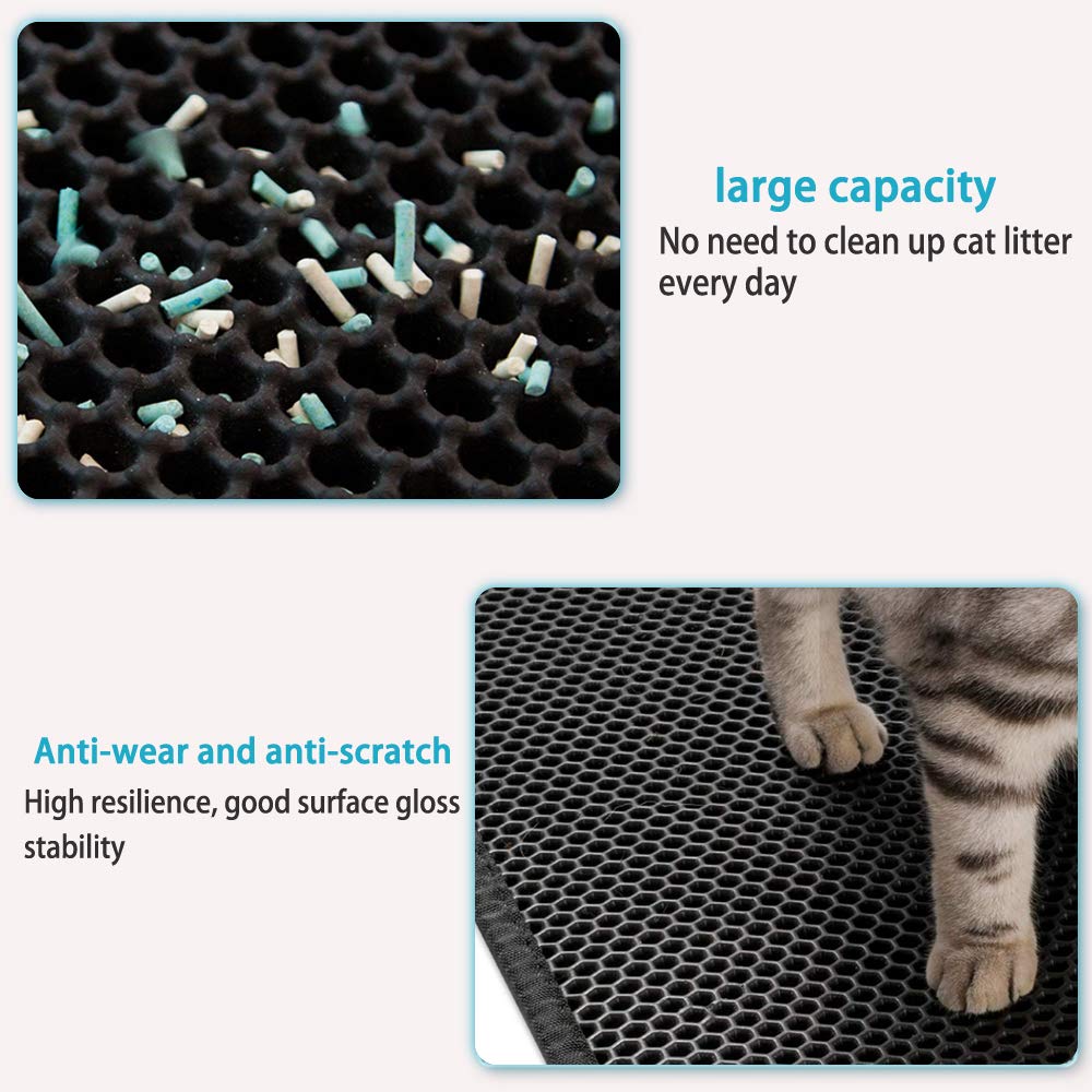 Cat Litter Mat With Waterproof Double Layer