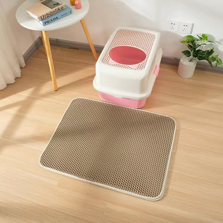 Cat Litter Mat With Waterproof Double Layer