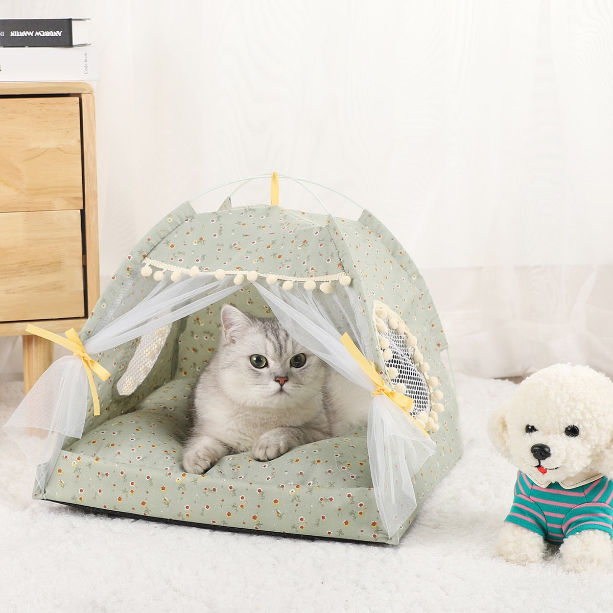 Pet Houses w Cushion