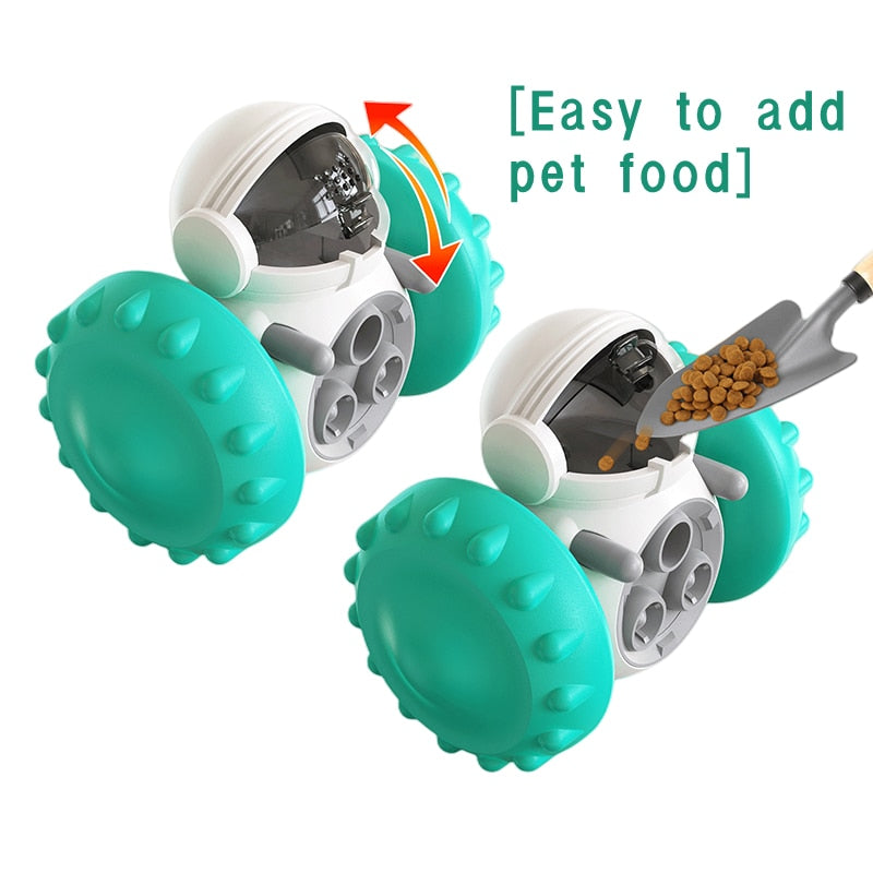 Dog Puzzle Interactive Tumbler Slow Feeder