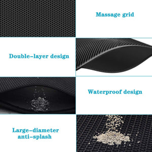Cat Litter Mat With Waterproof Double Layer