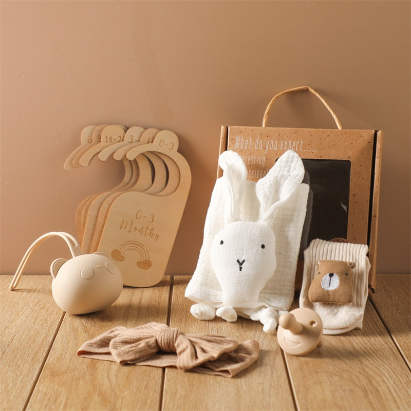 Baby Towel Newborn Bath Set Box