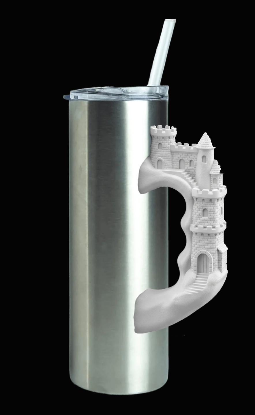 3D Printed Tumbler Handles - Multiple Designs - Series 3
