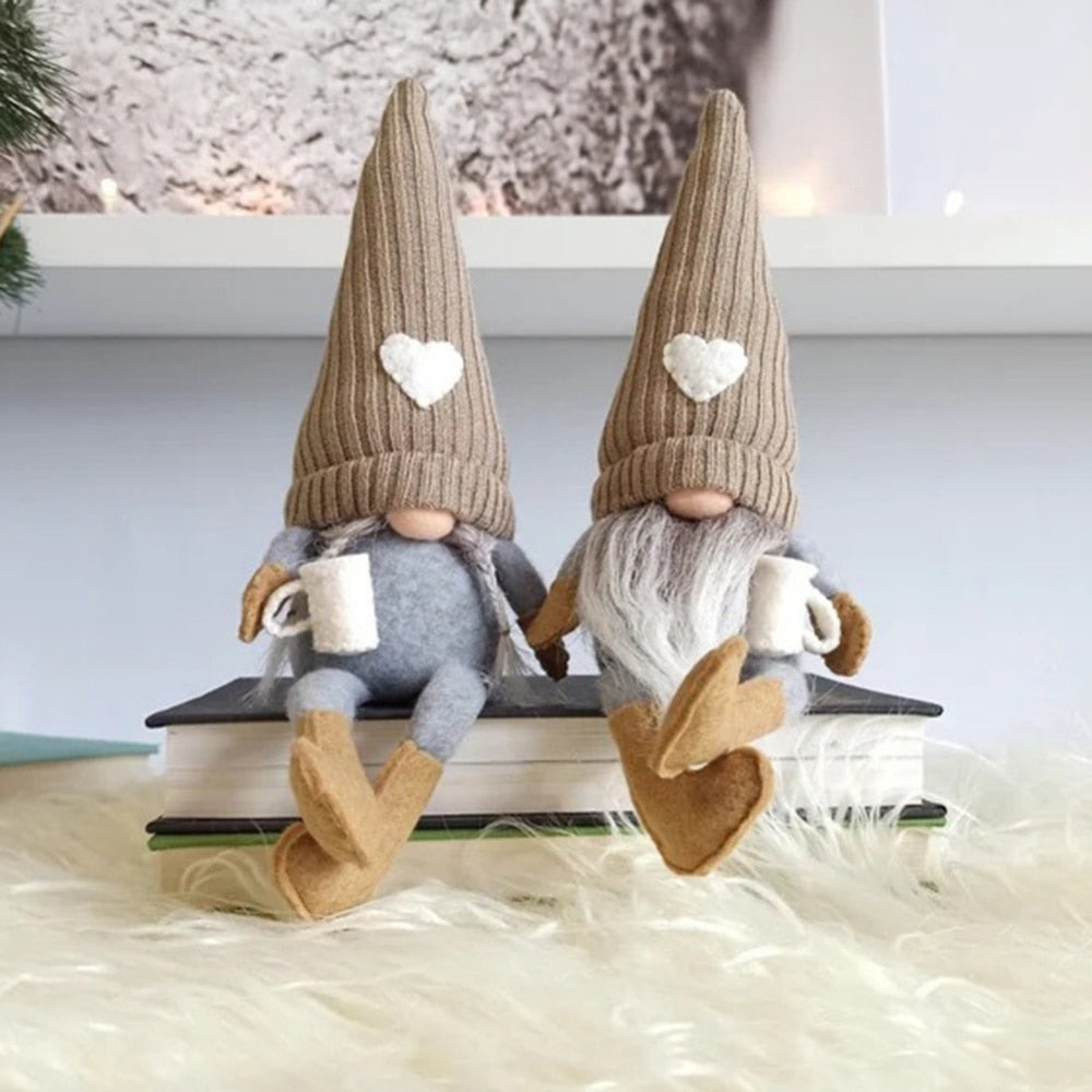 Coffee Gnome Dolls - Farmhouse Kitchen Decorations