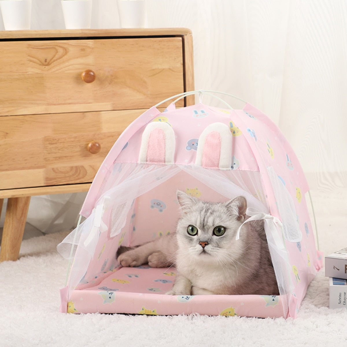 Pet Houses w Cushion