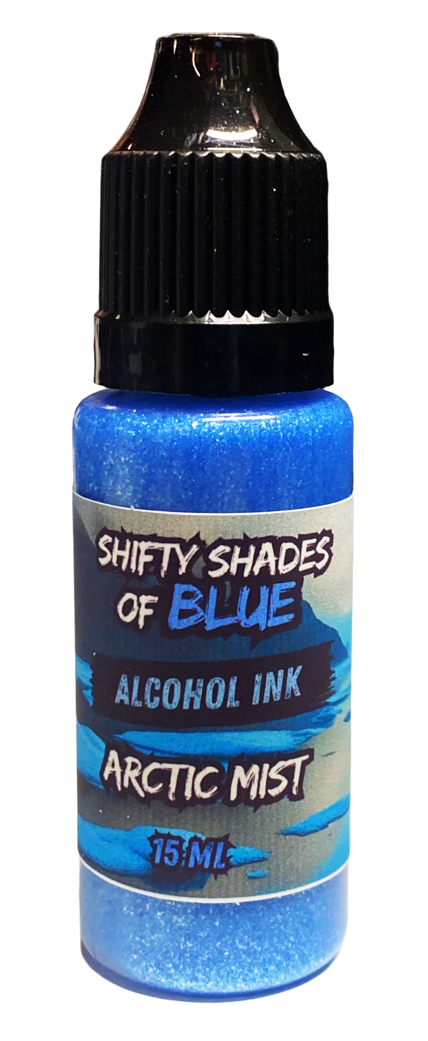 Mishy Lee Alcohol Inks - Shifty Shades of Blue Series Inks - 15mL
