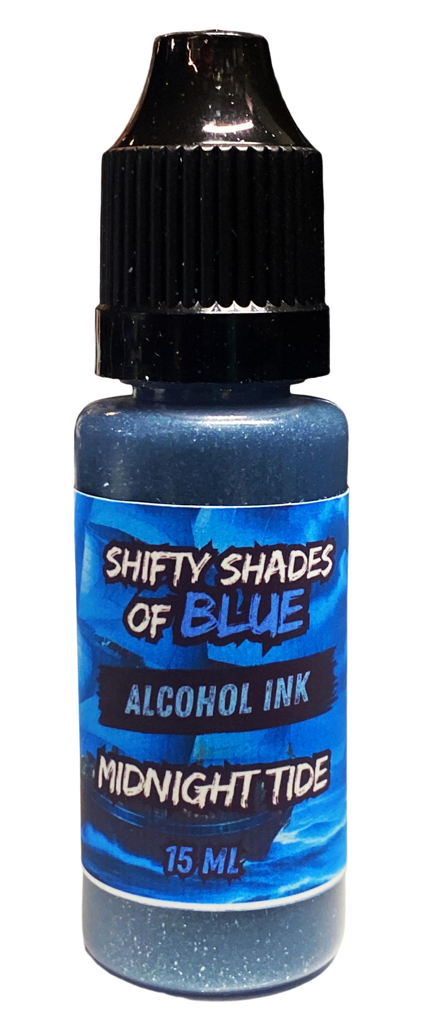 Mishy Lee Alcohol Inks - Shifty Shades of Blue Series Inks - 15mL