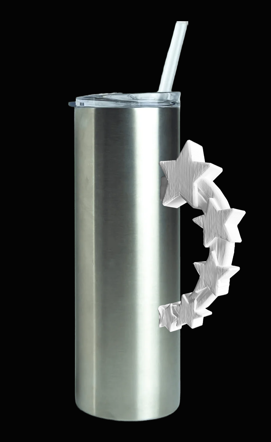 3D Printed Tumbler Handles - Multiple Designs - Series 2