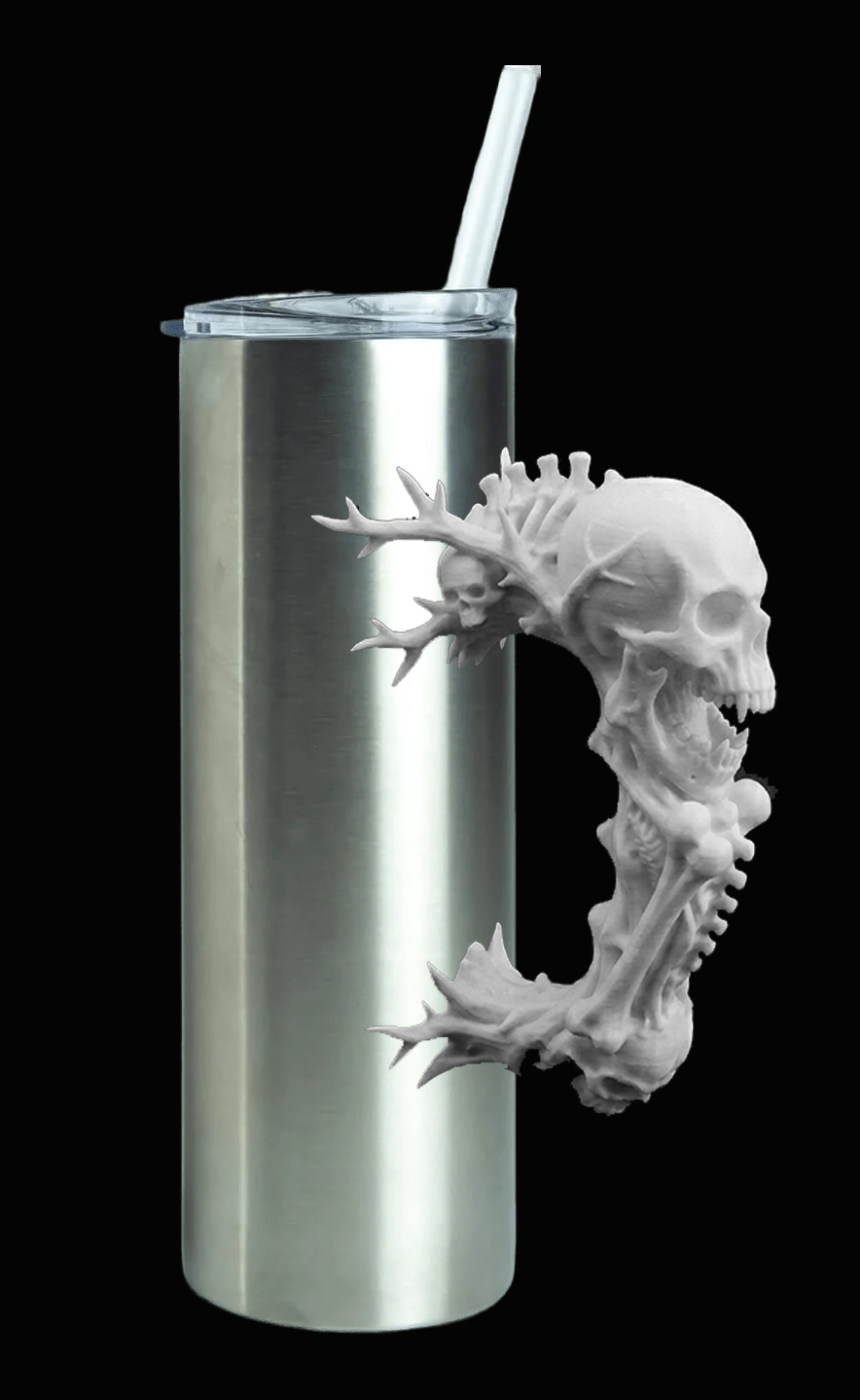 3D Printed Tumbler Handles - Multiple Designs - Halloween Series
