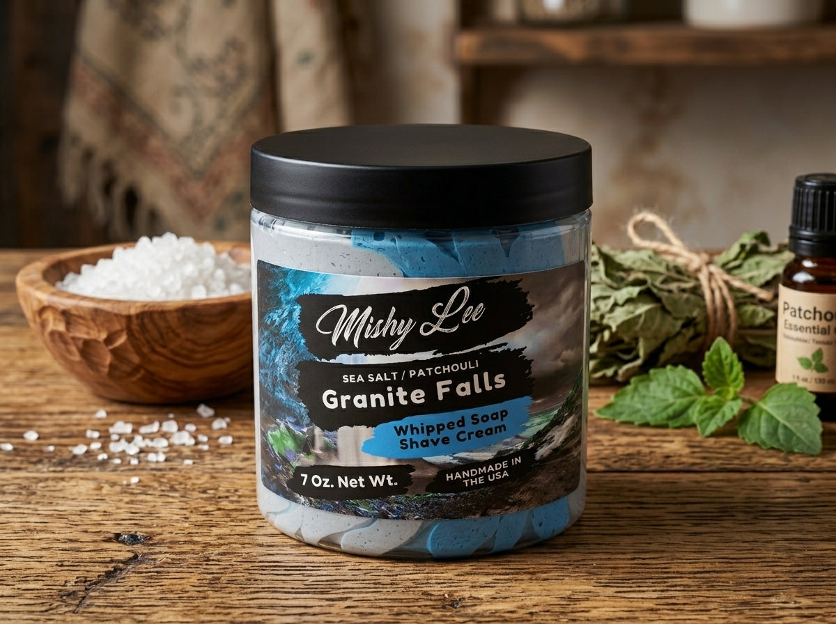 Granite Falls Whipped Soap and Shave Cream