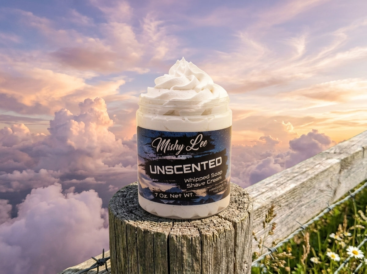 Unscented Whipped Soap and Shave Cream