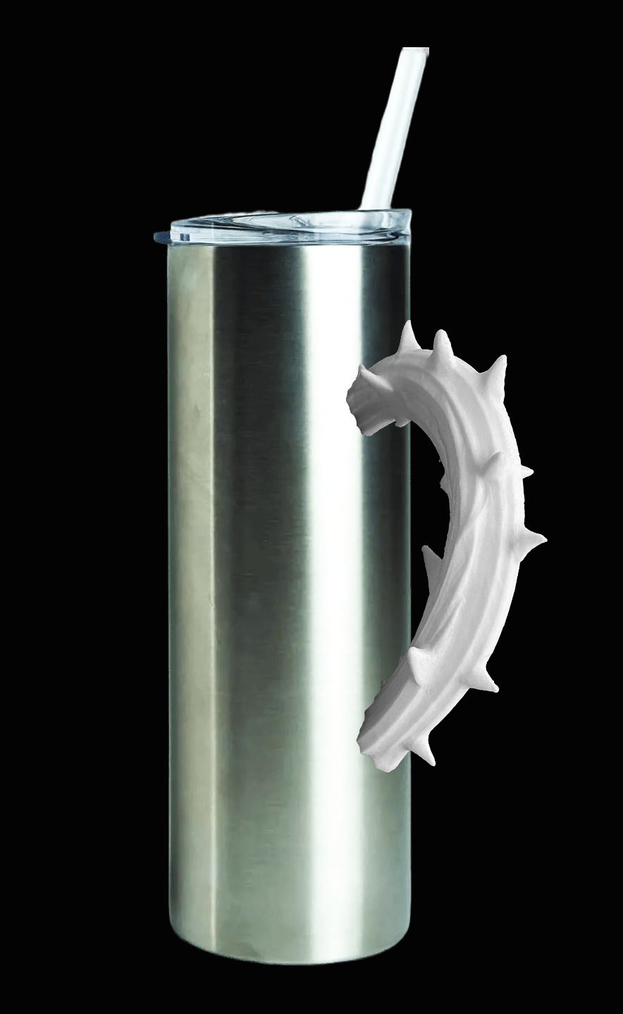 3D Printed Tumbler Handles - Multiple Designs - Series 1