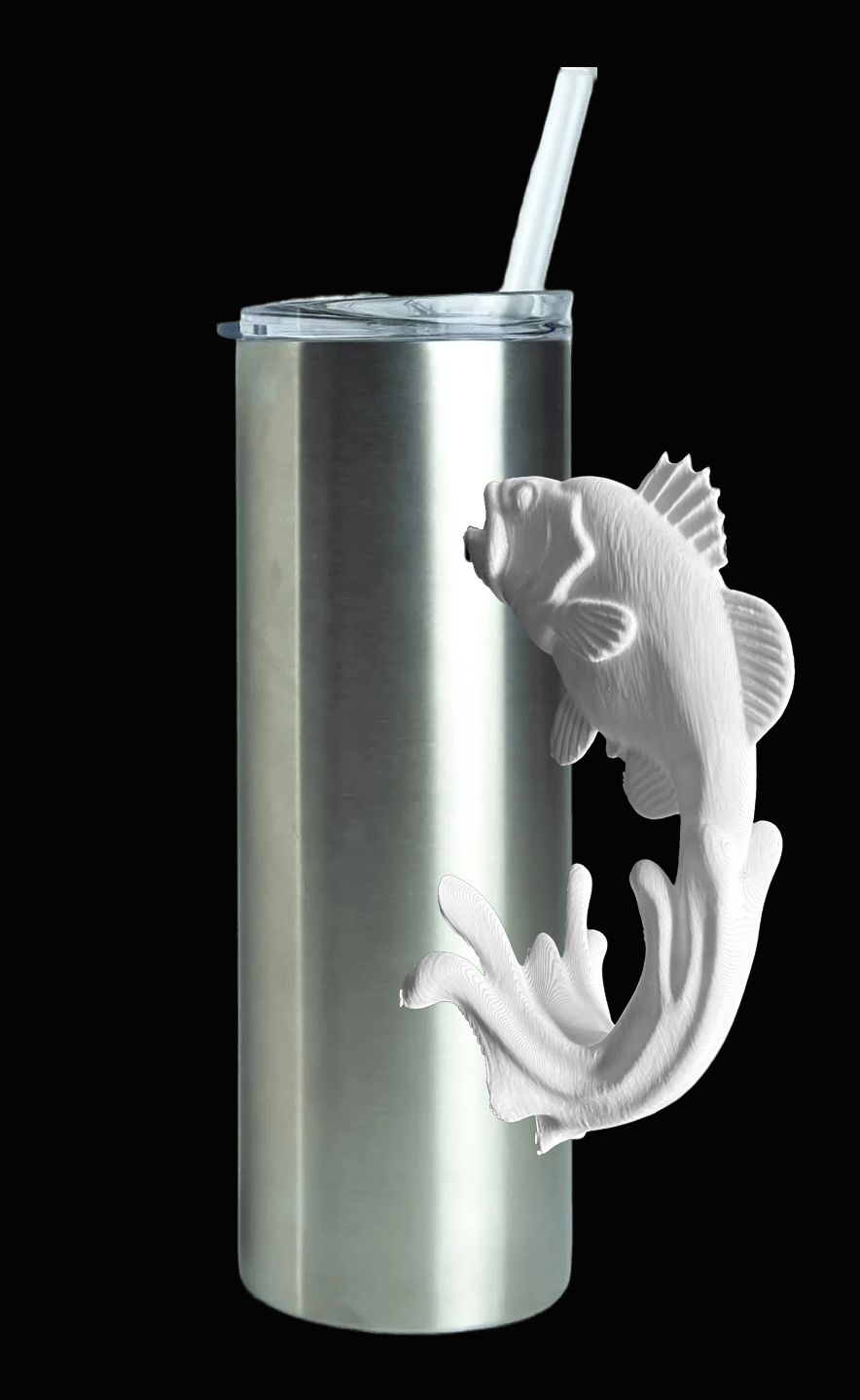 3D Printed Tumbler Handles - Multiple Designs - Series 2
