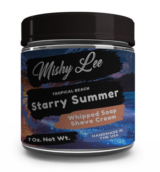 Starry Summer Whipped Soap and Shave - 7 Oz.