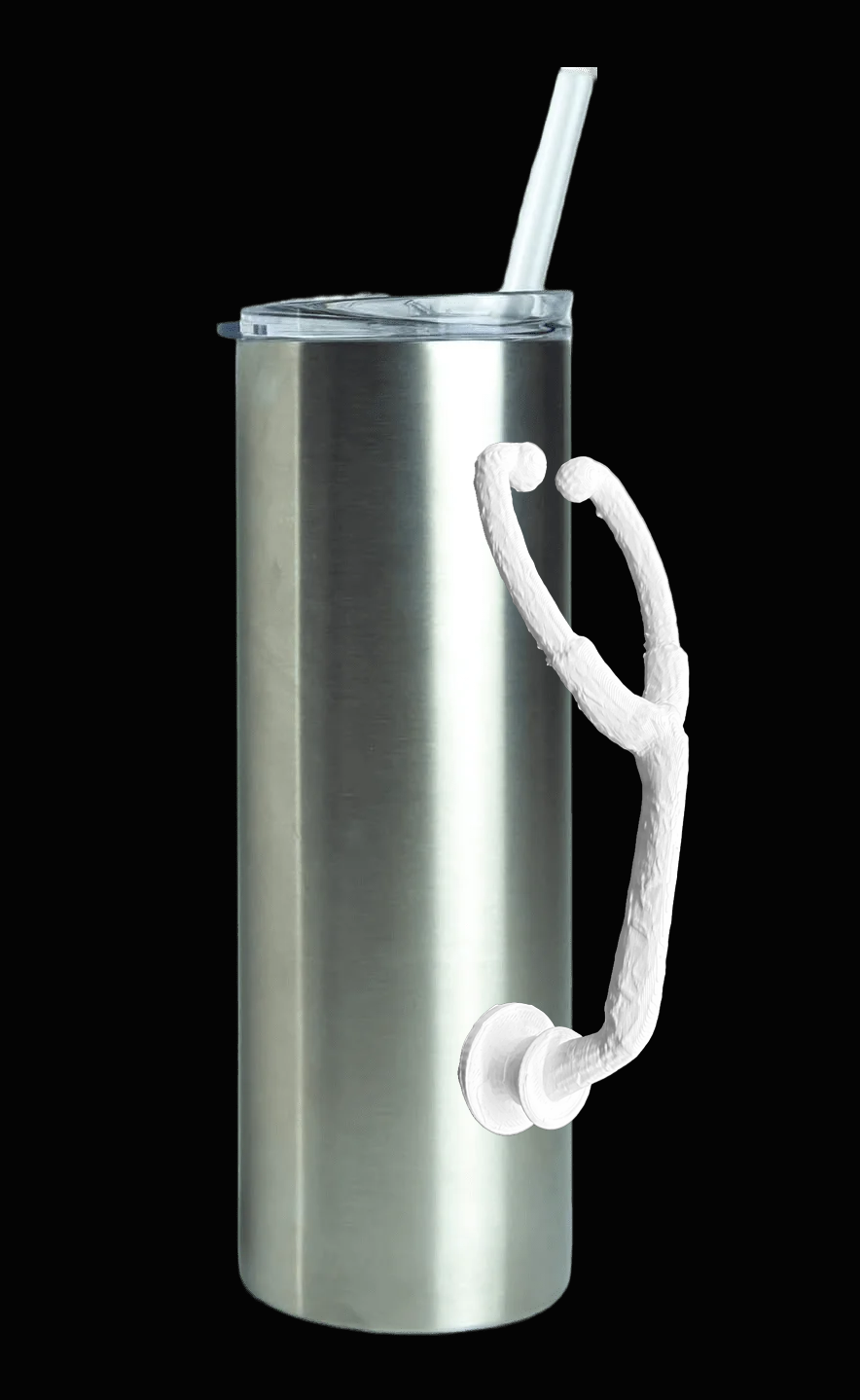 3D Printed Tumbler Handles - Multiple Designs - Series 1