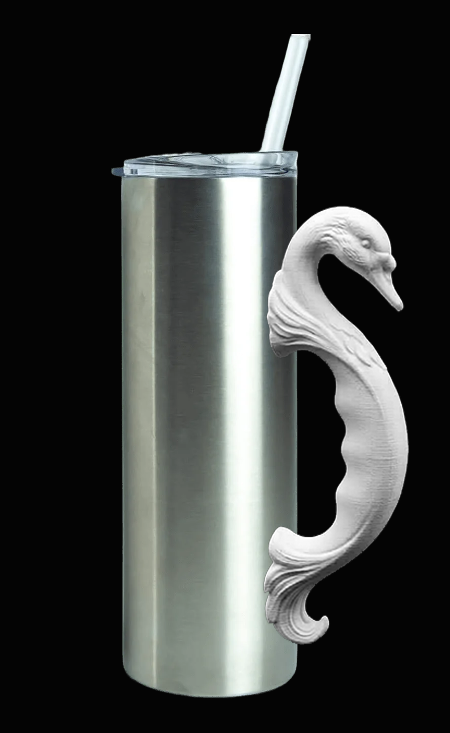3D Printed Tumbler Handles - Multiple Designs - Series 3